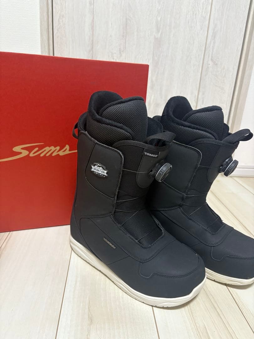 Sims Operation スノーボードブーツ ブラック