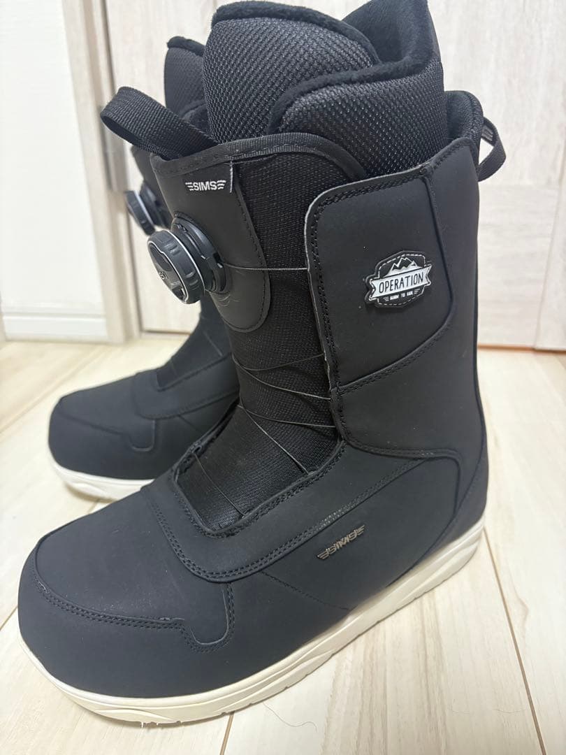 Sims Operation スノーボードブーツ ブラック