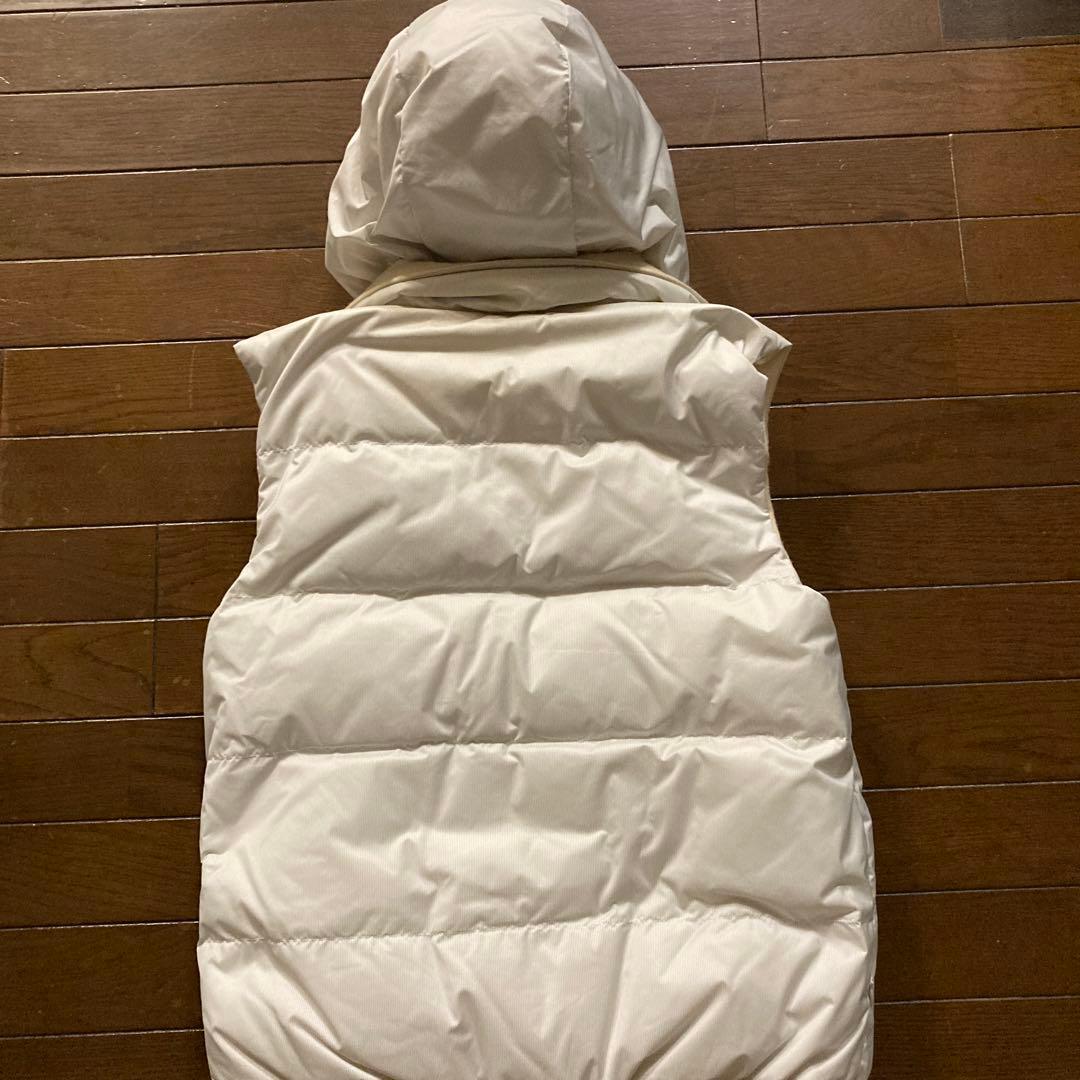 [allureville]フード付きダウンベスト