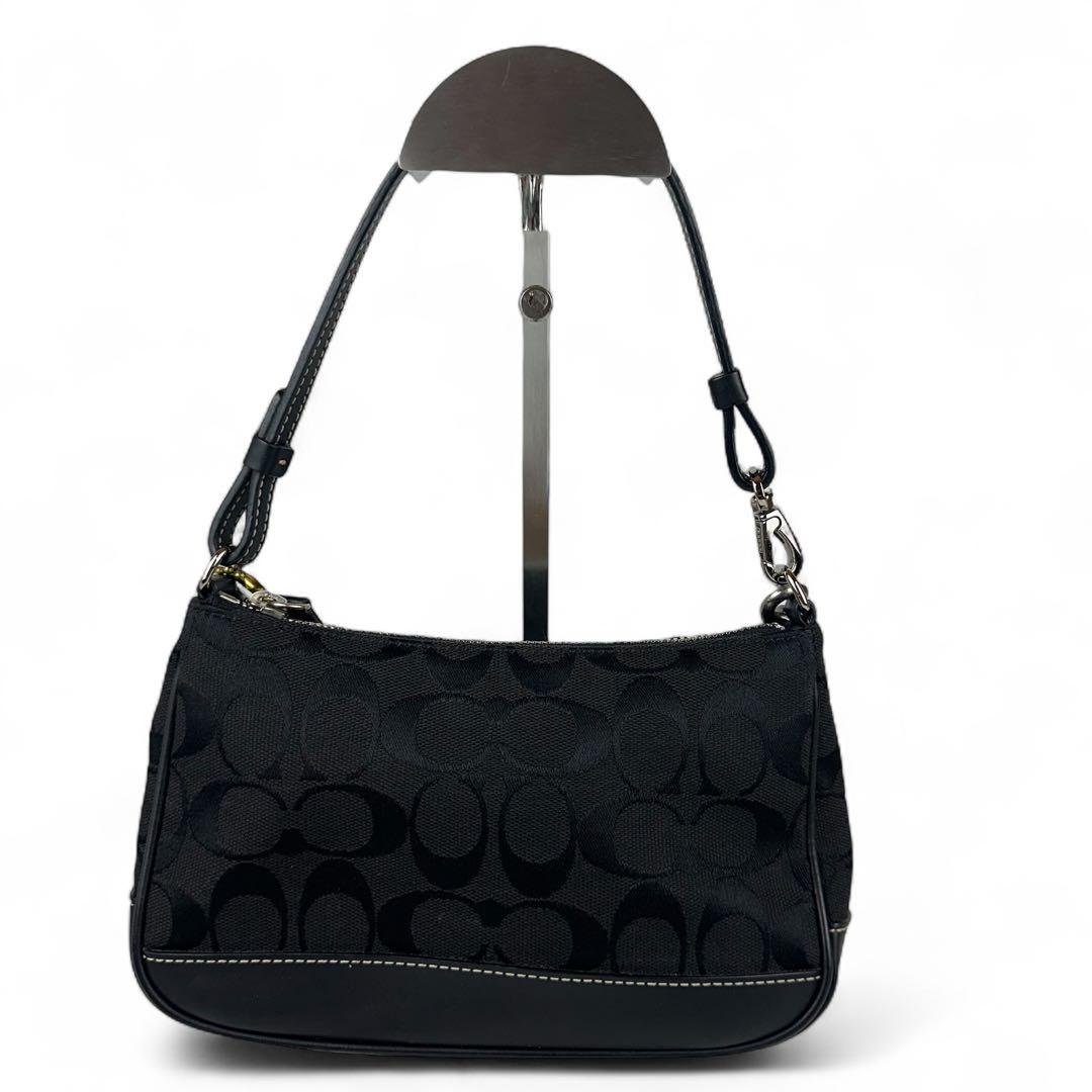 【極美品】コーチ アクセサリーポーチ チェリーチャーム 黒 6094 C5