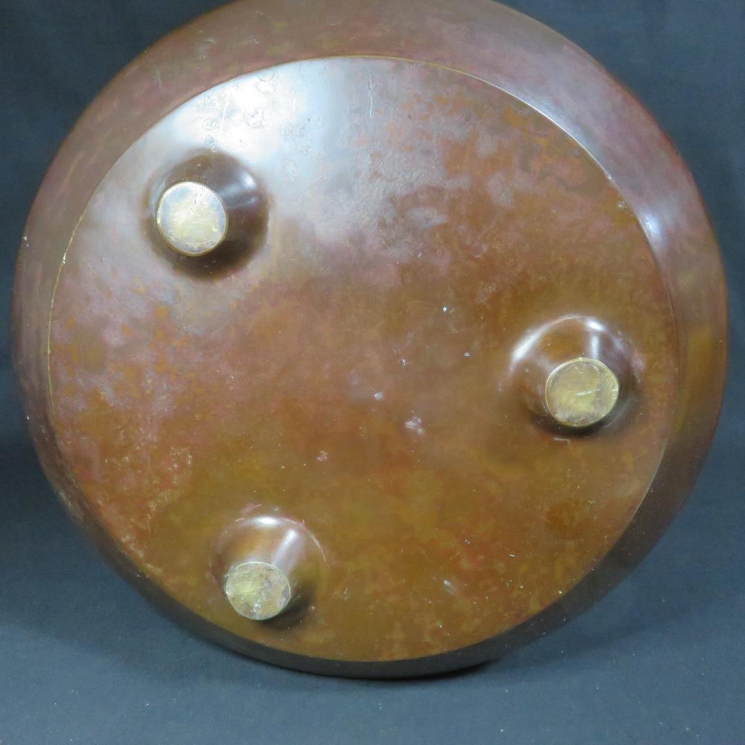 銅風炉セット 底瓦 前瓦 銘 五徳 鬼爪 茶道具 風炉 セット まとめ