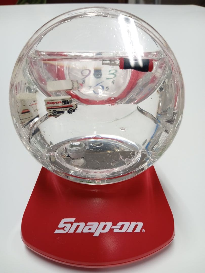 スナップオン　オイル時計　スノードーム