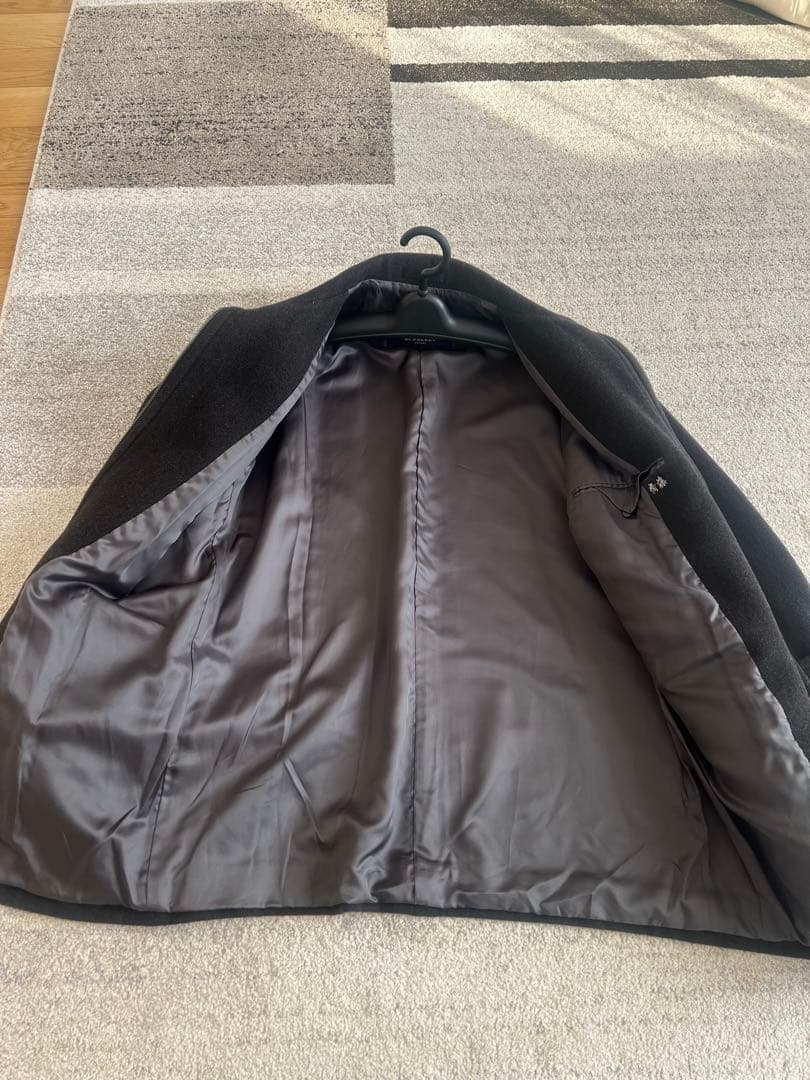 BURBERRY LONDON/バーバリー　メンズL ジップアップ　ハーフコート
