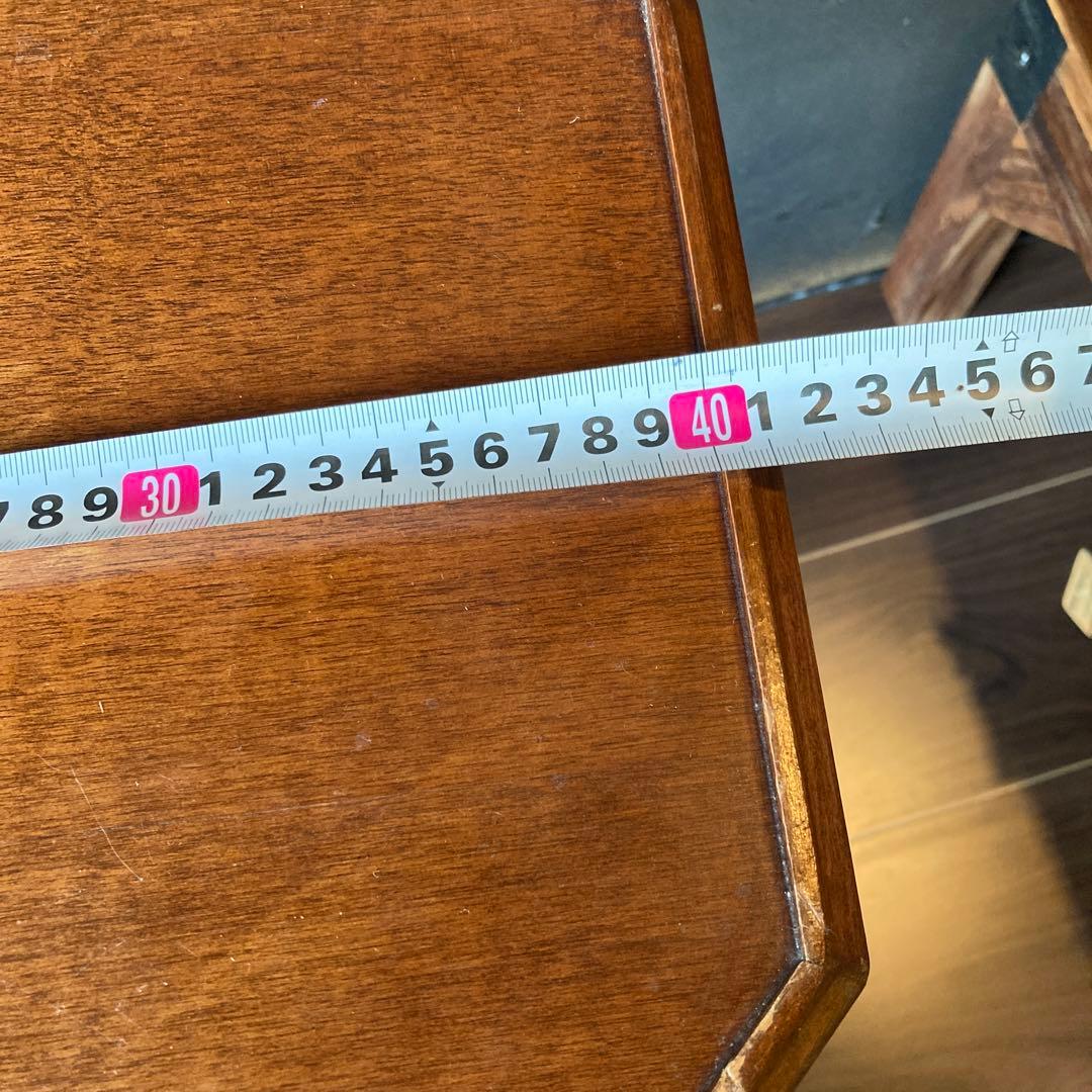 【送料込み】アンティーク風　サイドテーブル　コンソール　木製