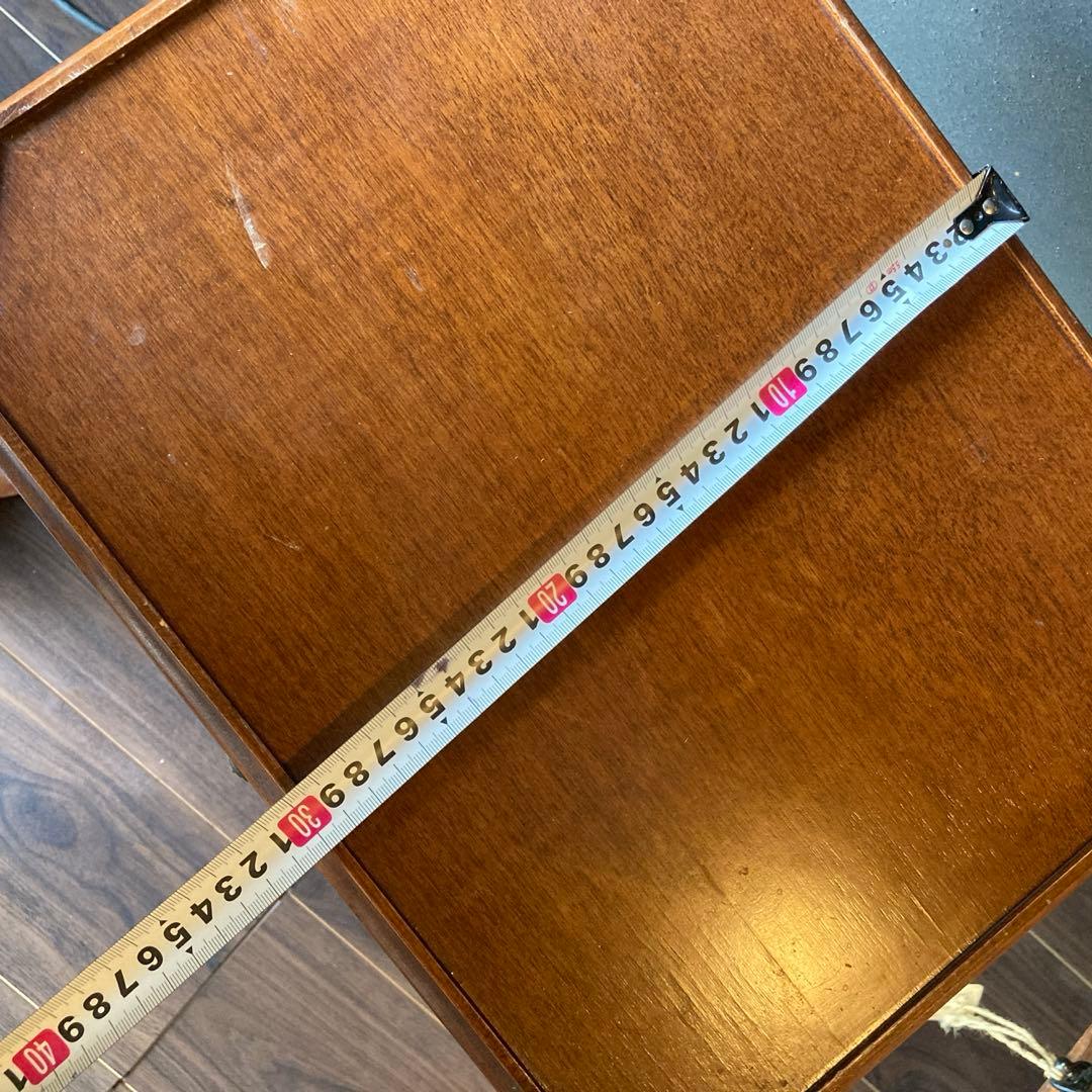 【送料込み】アンティーク風　サイドテーブル　コンソール　木製