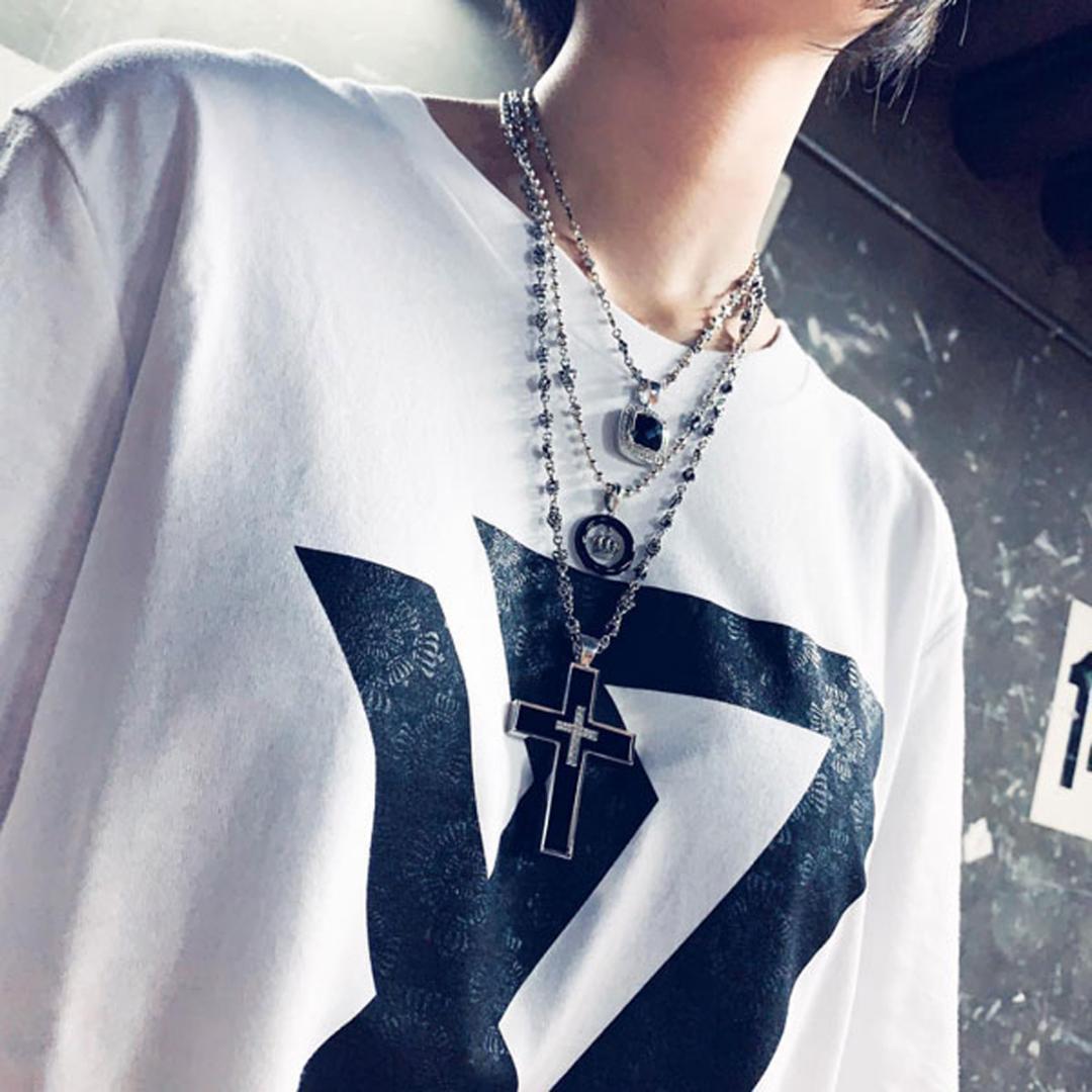 定価6.5万★Justin Davis クラウン・ローズネックレス（50cm）