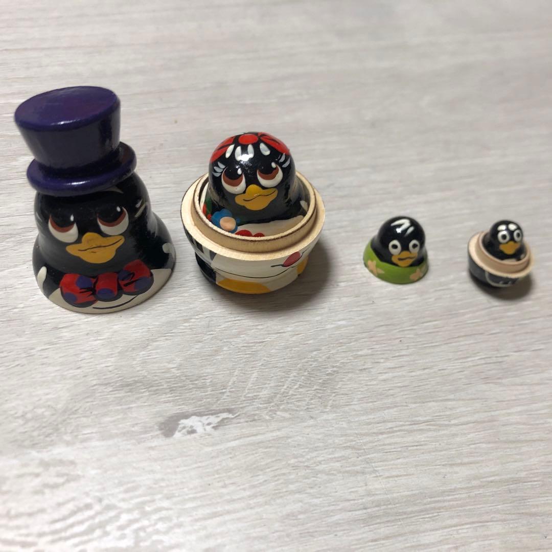 ペンギン マトリョーシカ 5P