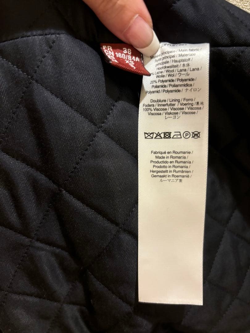 【美品】コントワー・デ・コトニエ　ウール　ダッフルコート