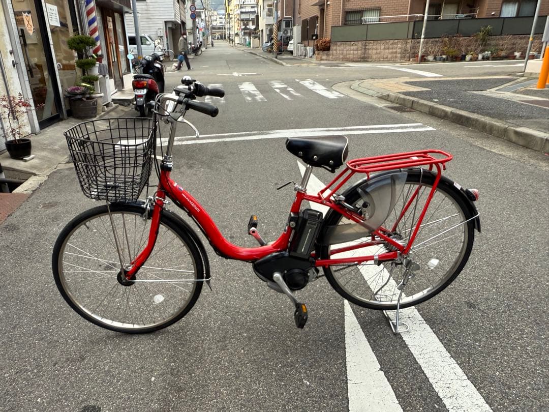 自転車店整備済み】YAMAHA 電動アシスト自転車