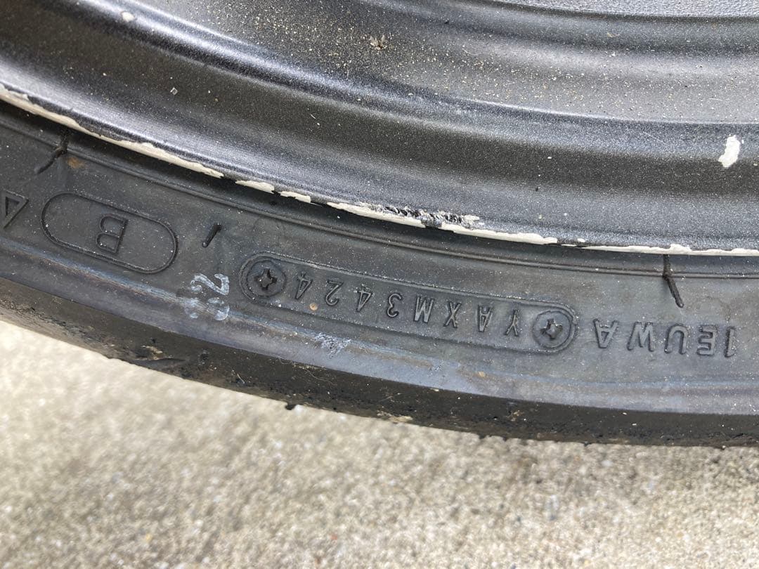 使用25分 ダンロップ α-13SP 110/70 140/70 CBR250R