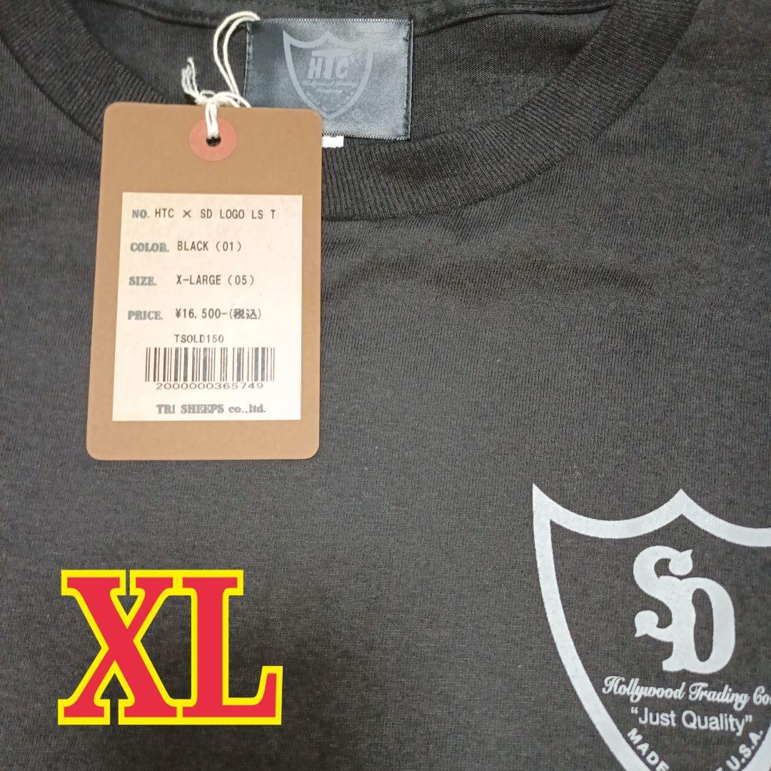 HTC × STANDARD CALIFORNIA LOGO T BLACK