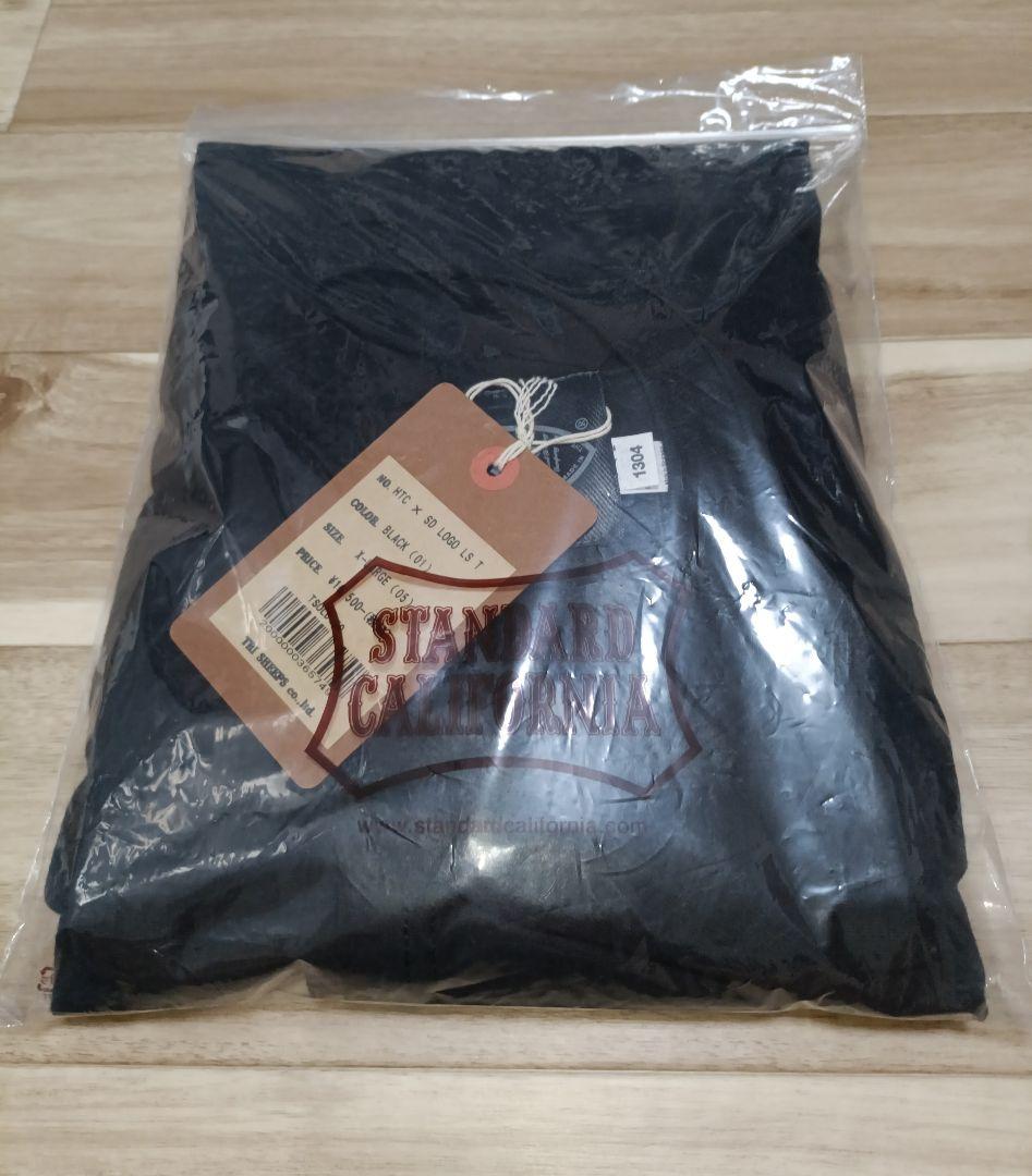 HTC × STANDARD CALIFORNIA LOGO T BLACK