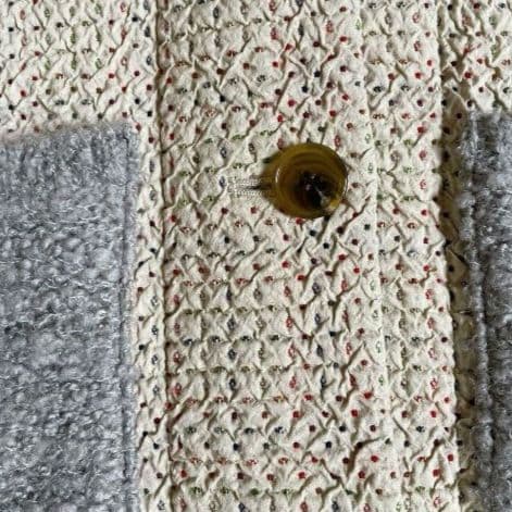 M.＆KYOKO リバーシブル コート ニット ゆったりめサイズ1 美品 高級