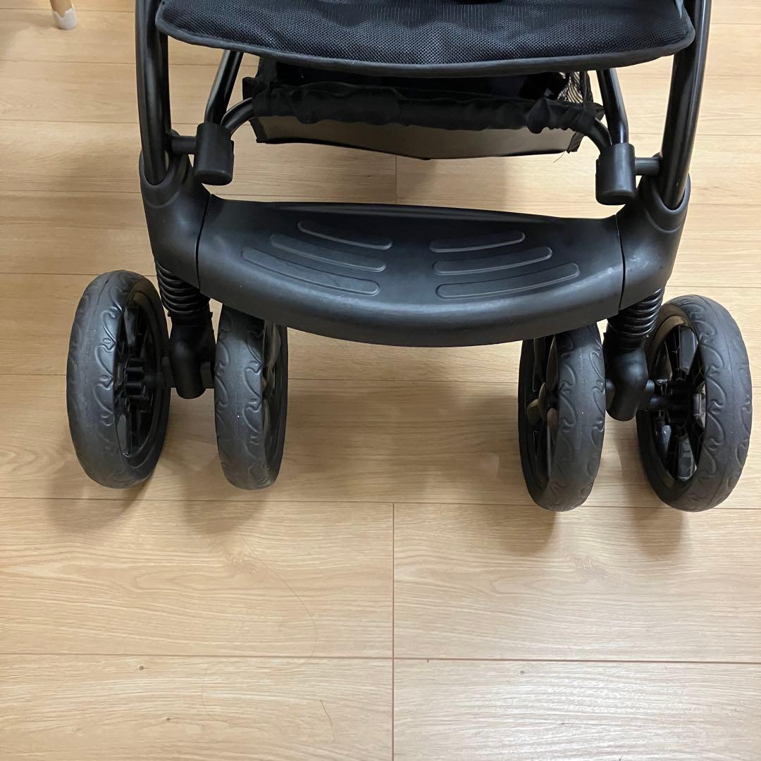 美品 KATOJI 2人乗り ベビーカー 二人でゴーDX