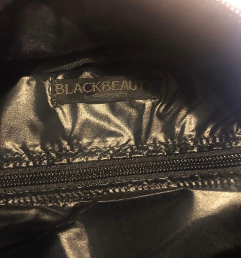 ポーター PORTER BLACK BEAUTY WAIST BAG BLACK