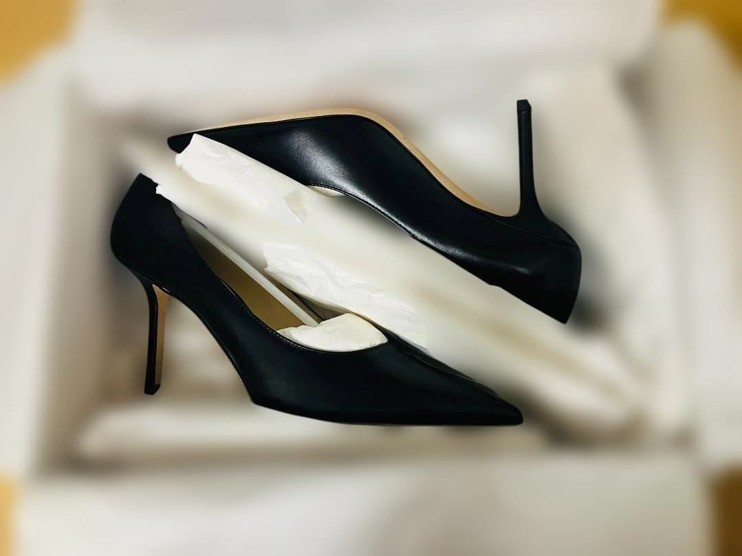 【新品】JIMMY CHOO Love 85mm ポインテッドトゥ パンプス