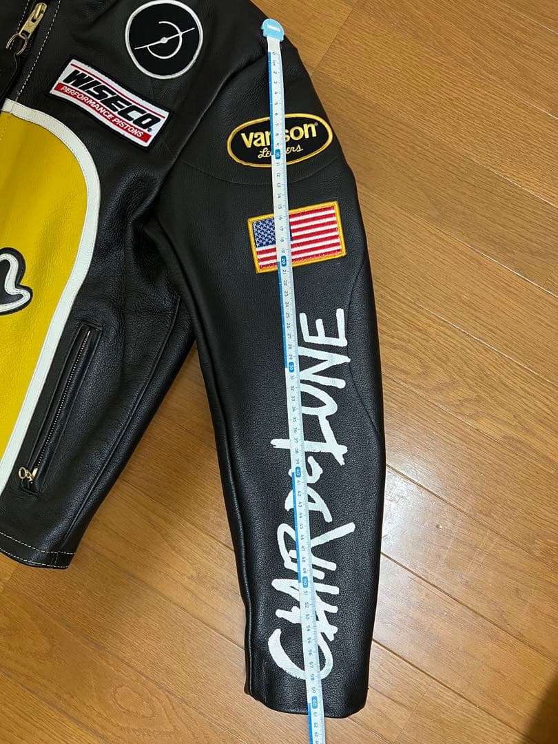 VANSON× CLAIR DE LUNE サイズMライダース(L〜XL相当）