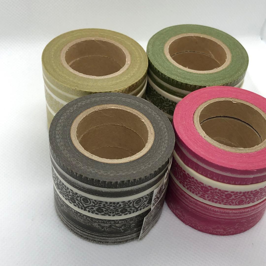 marks 装飾的な模様のマスキングテープ　18点