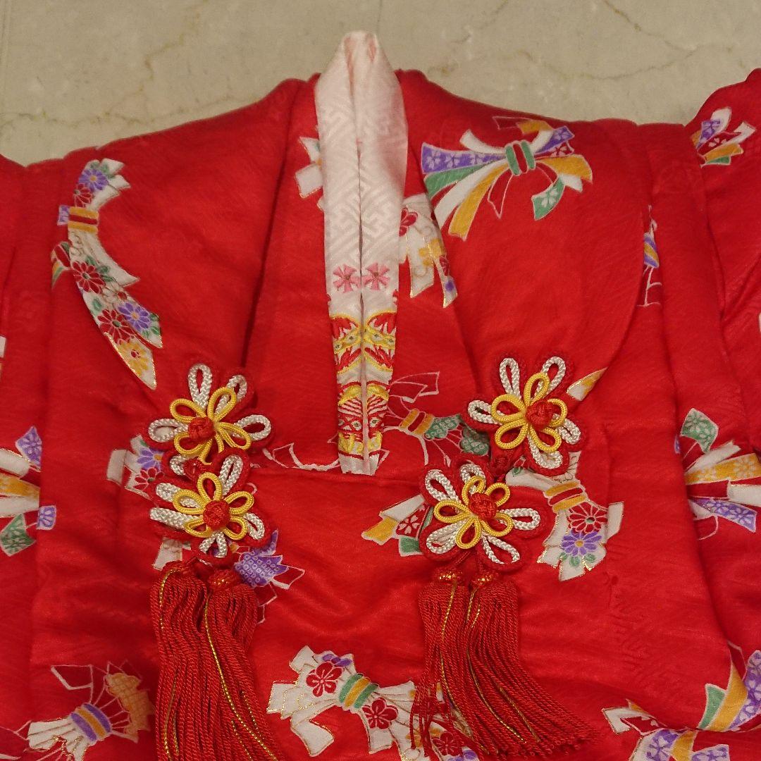 【美品】七五三 正月 晴れ着 着物 女の子 3歳 フルセット