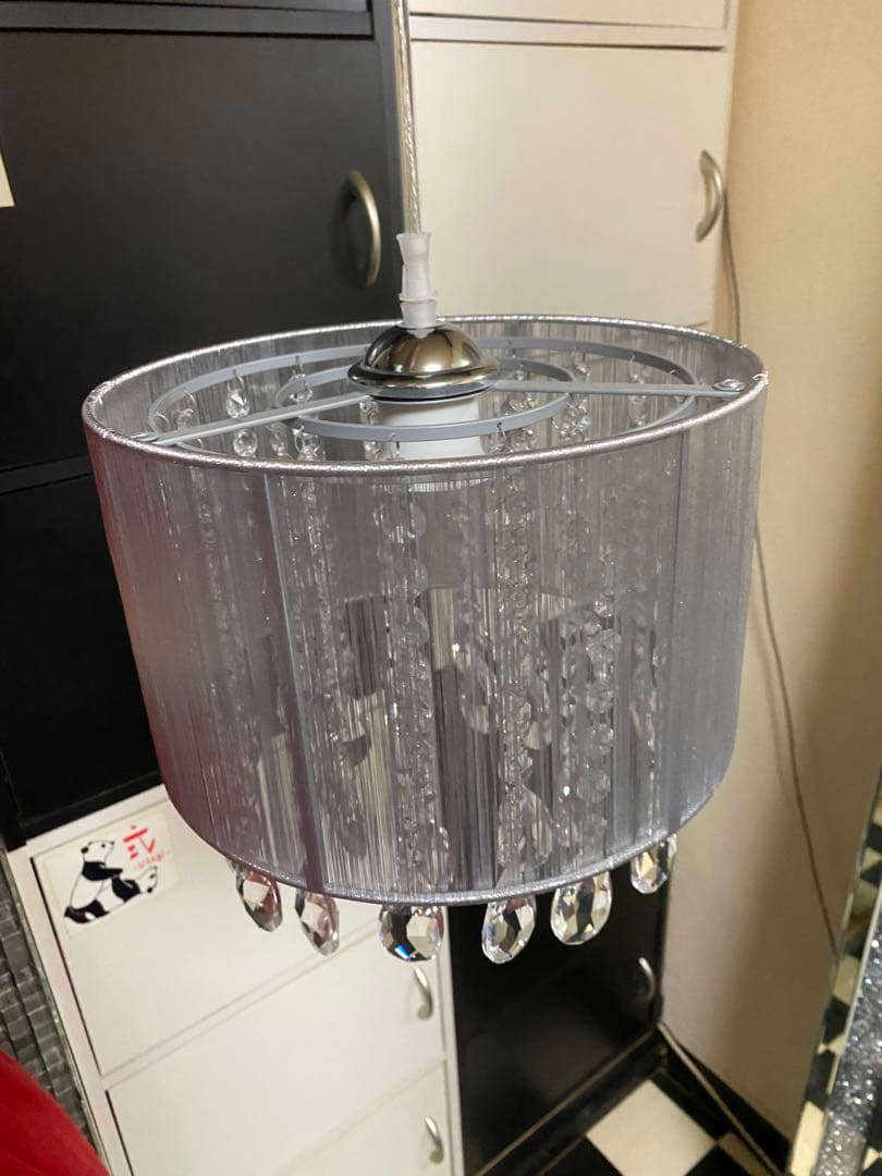 美しい光♦️クリスタル♦️ シャンデリア キラキラ♦️点灯確認済み♦️補償付 送料込