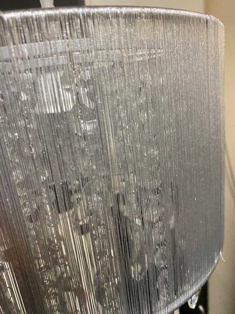 美しい光♦️クリスタル♦️ シャンデリア キラキラ♦️点灯確認済み♦️補償付 送料込