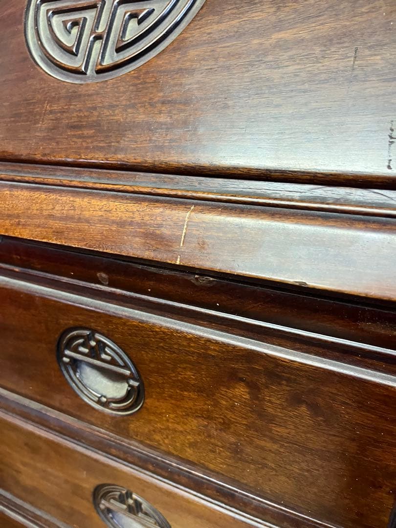 希少 ライティングピューロー デスク チェスト インテリア アンティーク 年代物