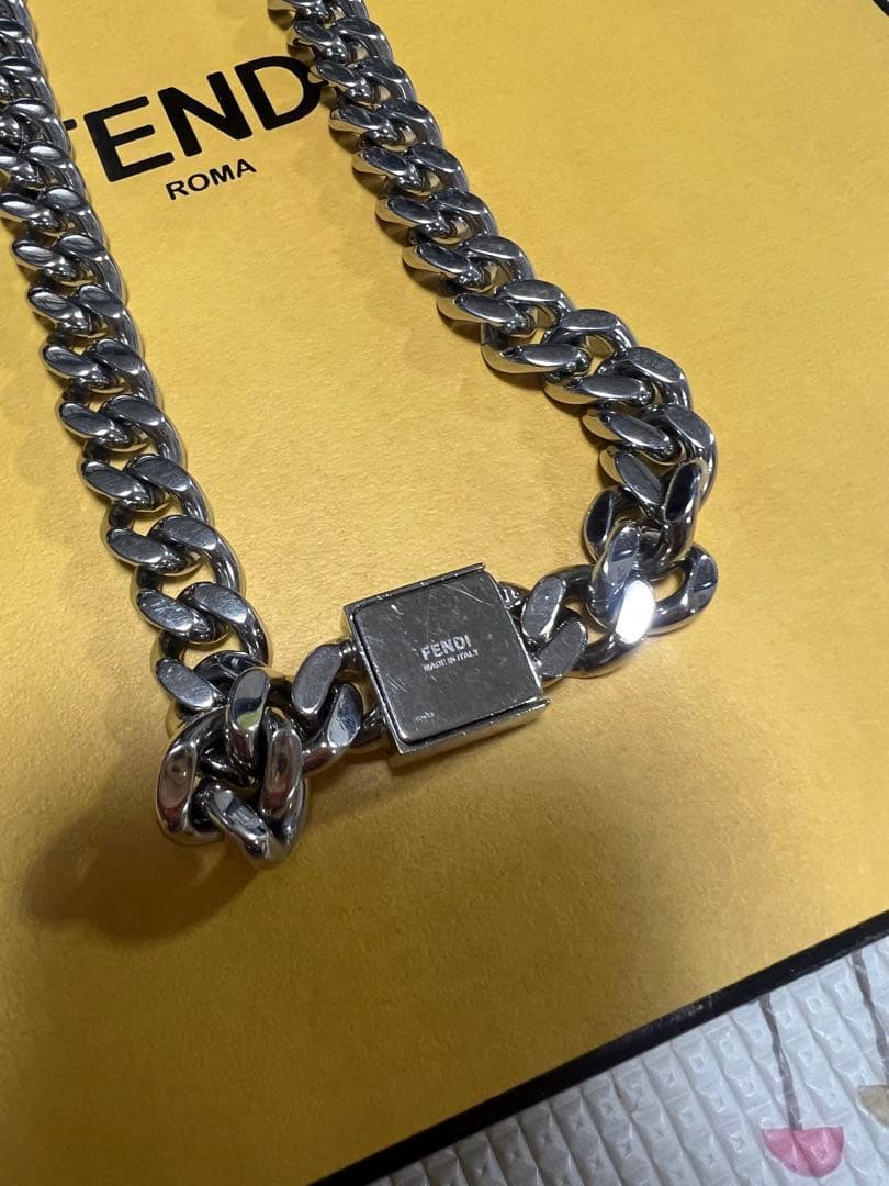 フェンディFendi チェーンネックレス