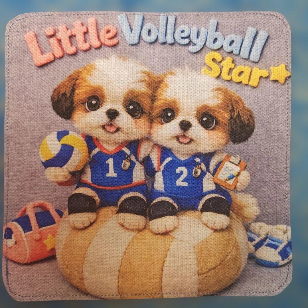 ご確認用　さおりん☆　ハンカチ　わんこさん柄1/19