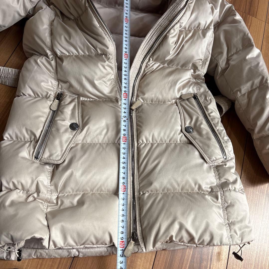 コーチCOACHベージュ 上品なダウンジャケット◆サイズ8