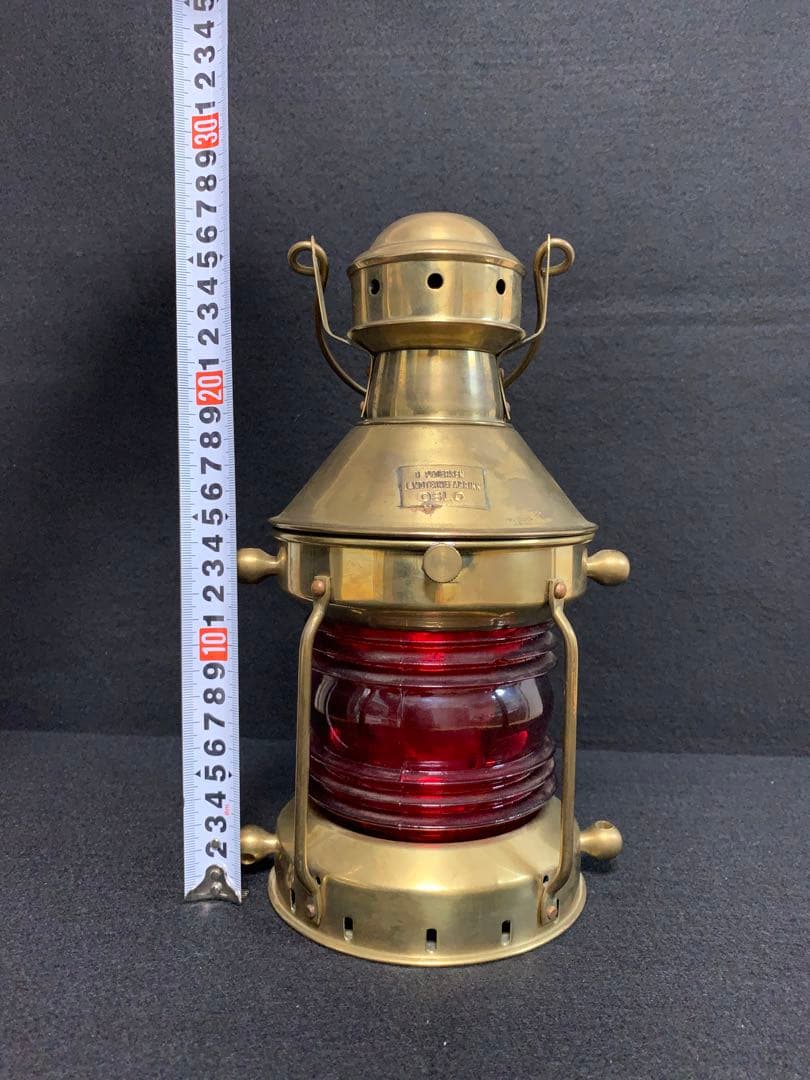 ◆真鍮製 キャンドルランタン◆OILランプ◆希少モデル◆インテリ◆重厚感