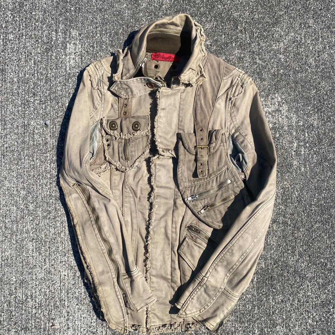 90’s ギミック ジャケット フェアリーグランジ Y2K マクブリング