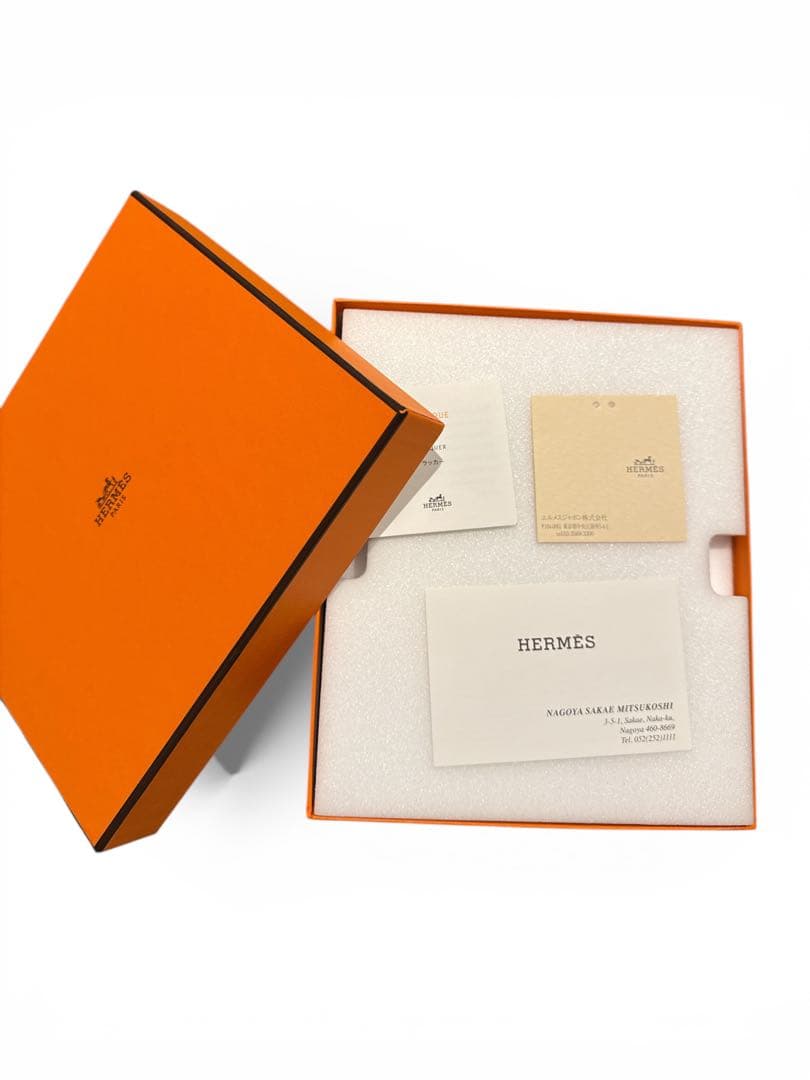 本日限定価格！エルメス　サマルカンド　ペーパーウェイト　ネイビー　箱付き