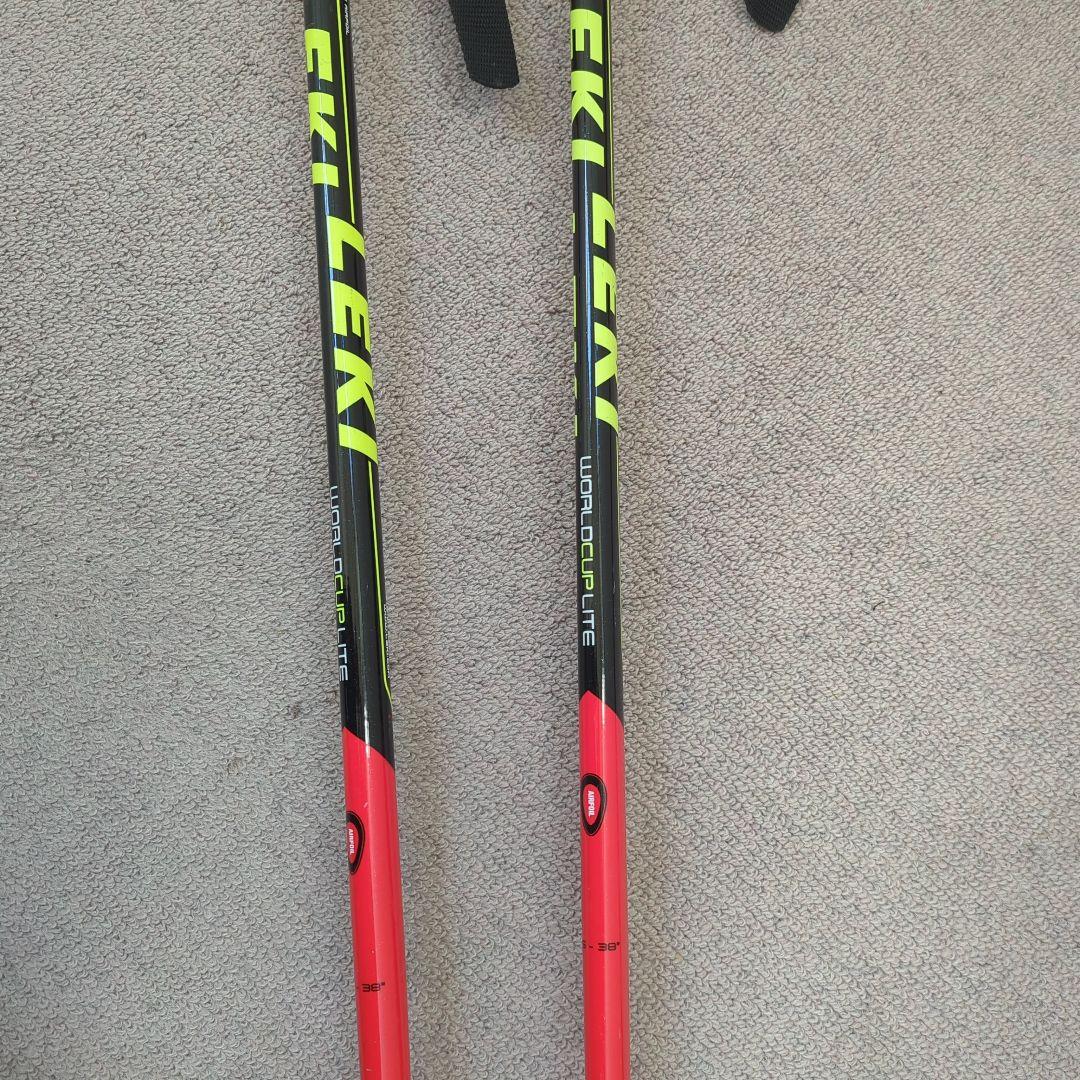 LEKI レキ　アルペンスキーSL ストック　95ｃｍ　パンチガード付き