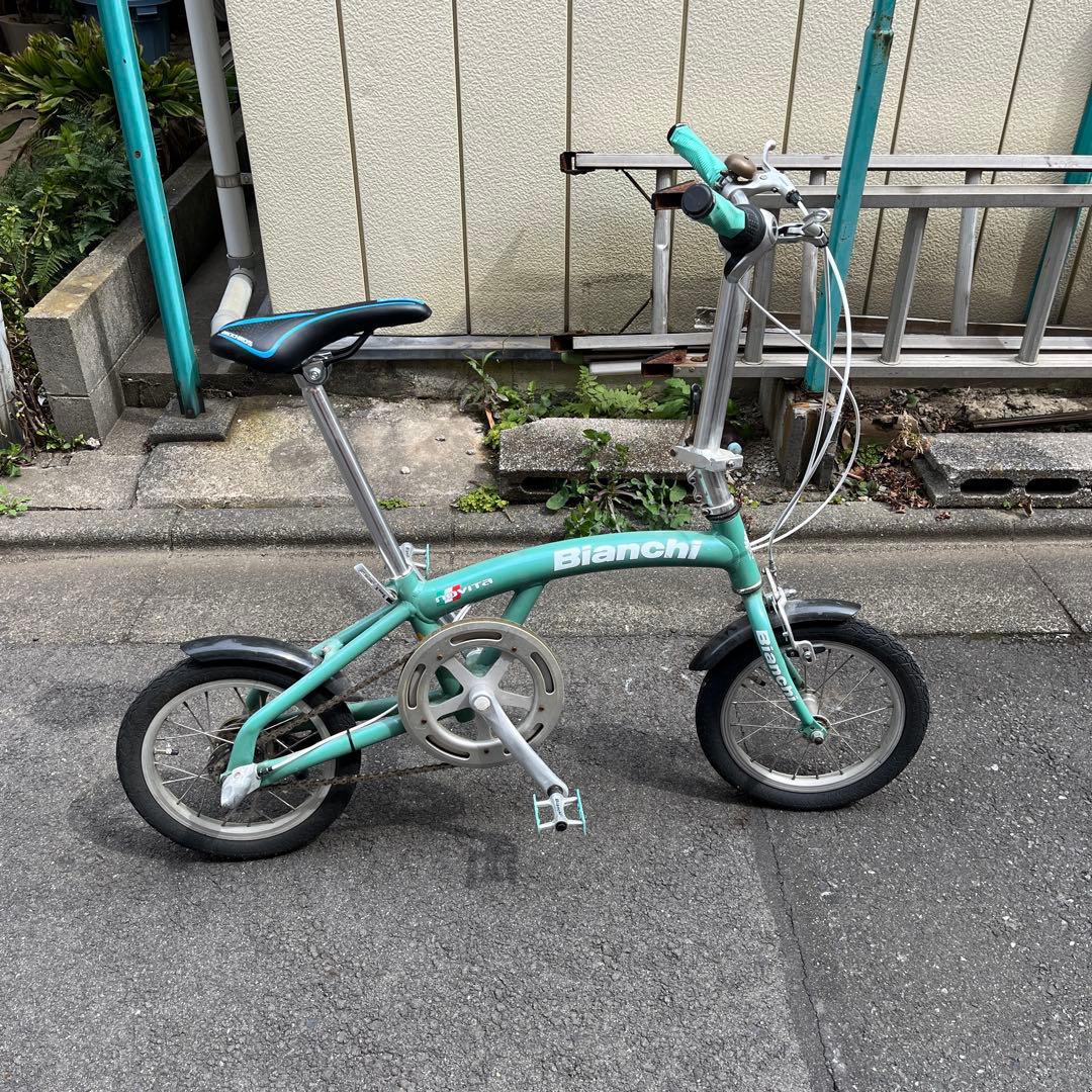 Bianchi 折りたたみ自転車 ノビータカスタム　内装３段