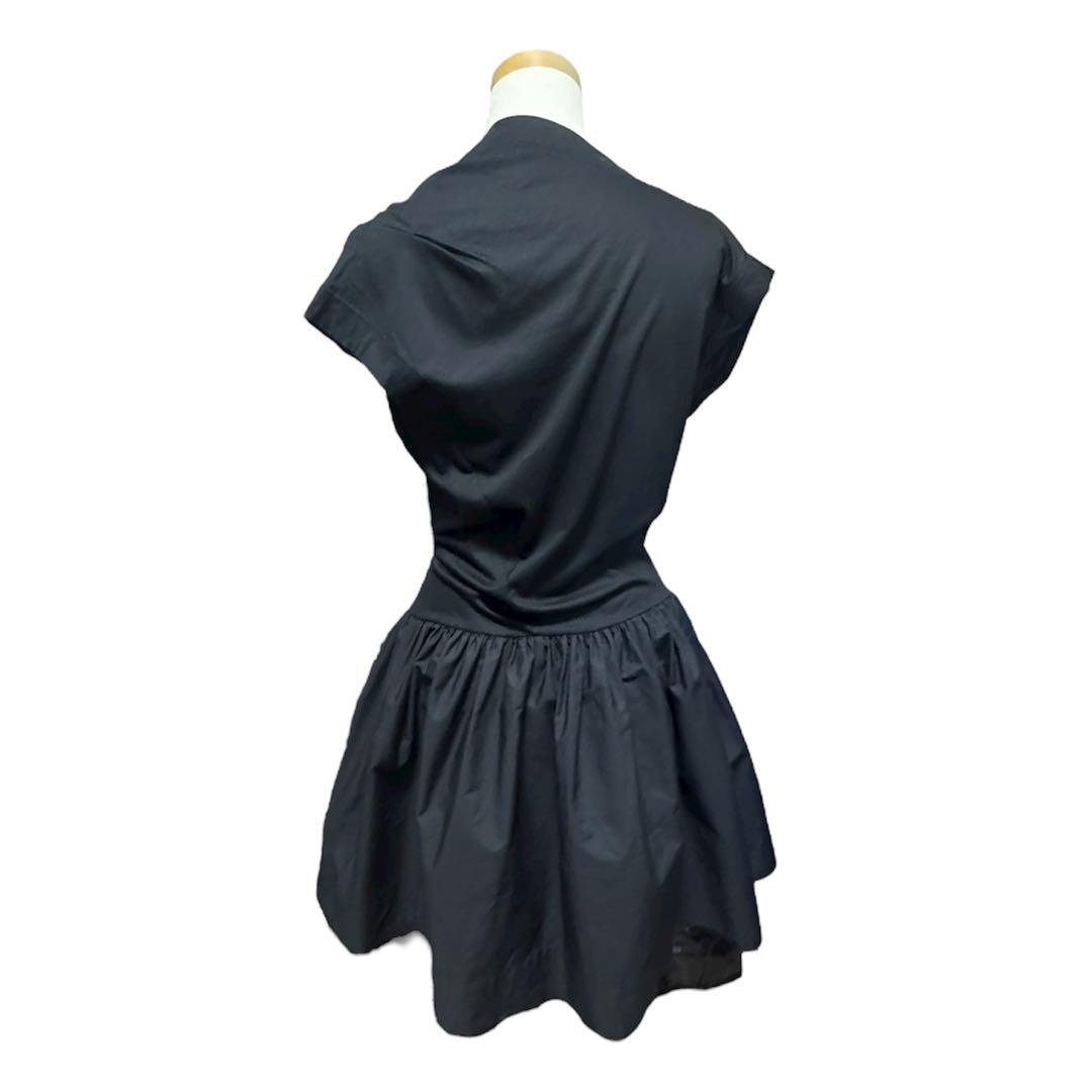 ヴィヴィアン ウエストウッド レッドレーベル 変形 ワンピース オーブ刺繍 黒