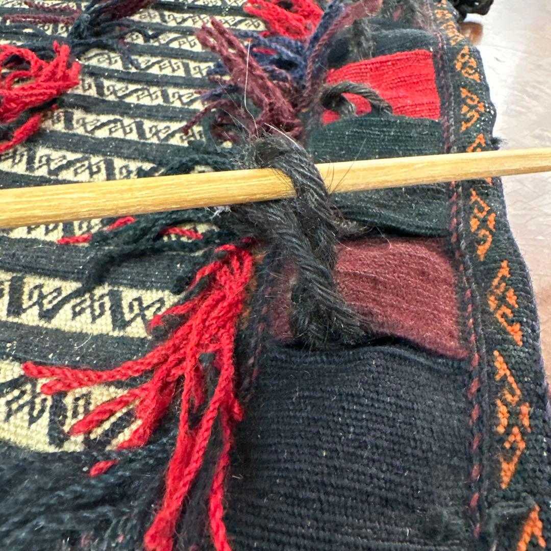 とても古い ホリジンバッグ　ヴィンテージ アフガニスタン　 トライブルラグ