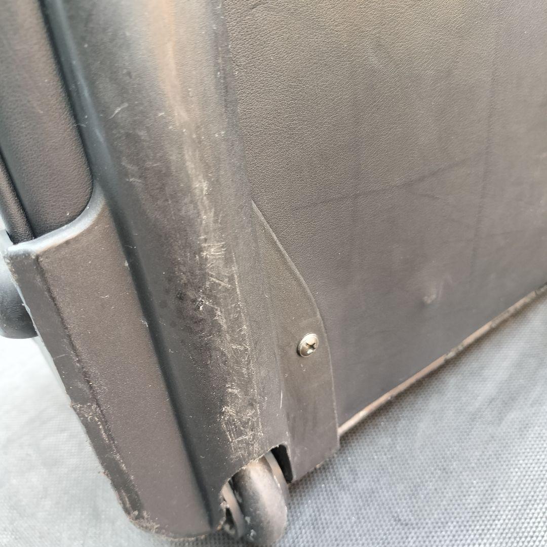 希少 LOEWE ロエベ アナグラム キャリーケース オールレザー ブラック