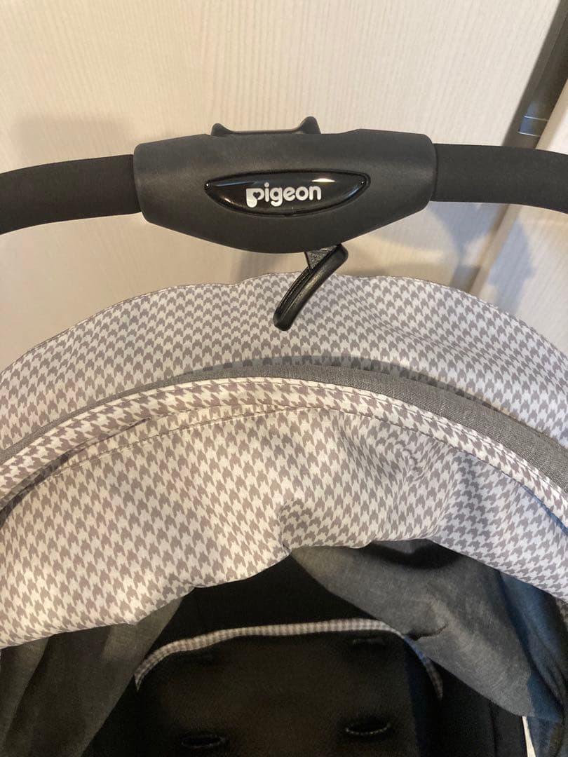 ピジョン ランフィ ベビーカー　新品タイヤ・フレーム　レインカバー付き