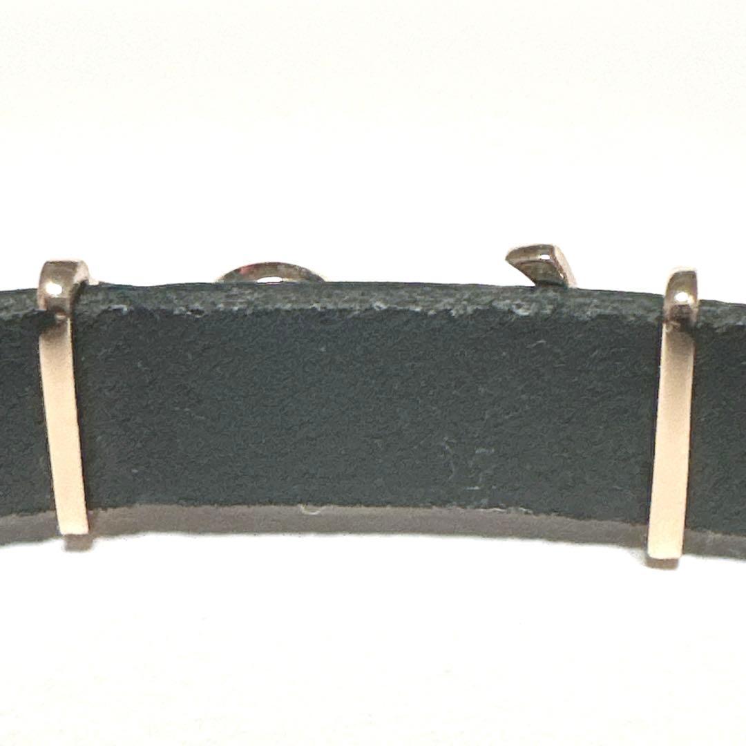 美品　SAINT LAURENT 　サンローラン　ブレスレット　バングル　レザー
