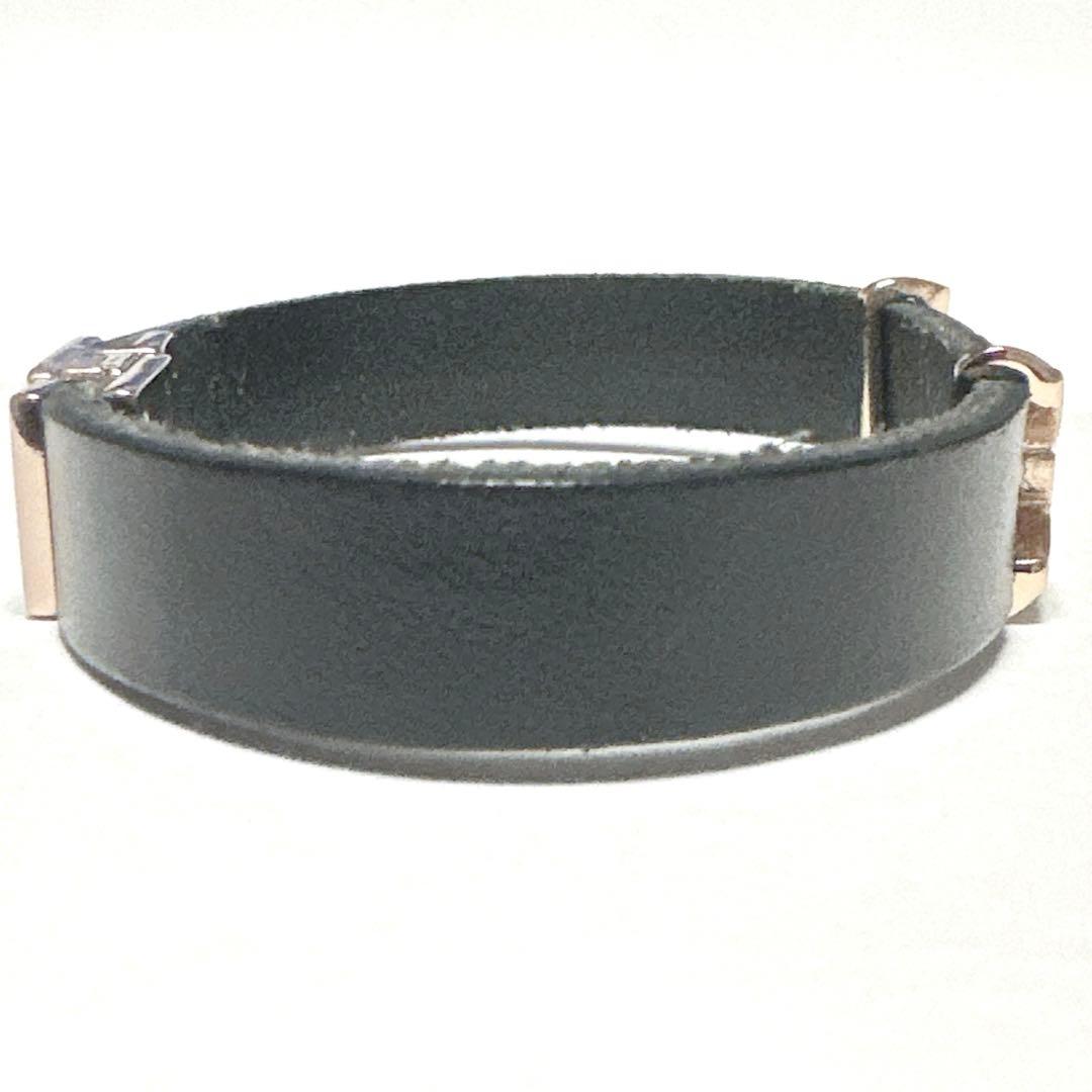 美品　SAINT LAURENT 　サンローラン　ブレスレット　バングル　レザー