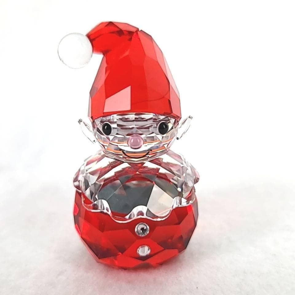 ●美品〇スワロフスキー　スイングサンタ　ロッキング エルフ　サンタクロース 7