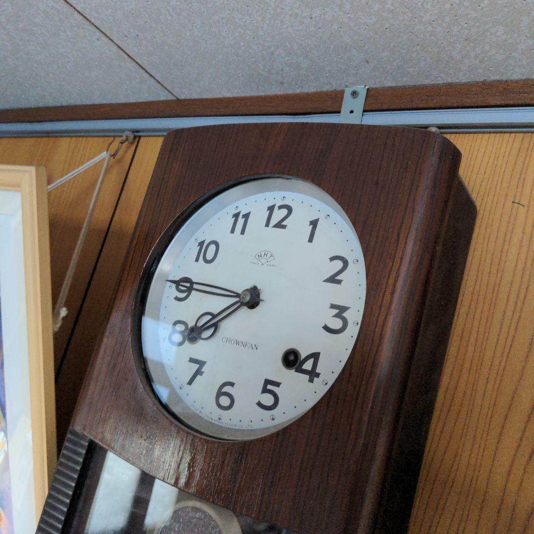 昔懐かしいVintage　柱時計　CROWNFAN (⁠✿⁠^⁠‿⁠^⁠)