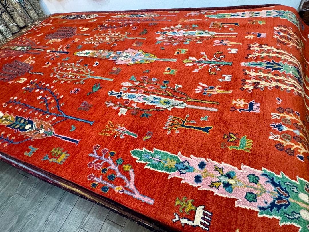 ペルシャ 手織り 絨毯 ( TREE OF LIFE )