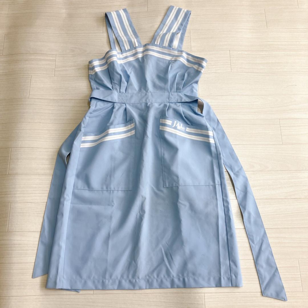【美品】ジャル ニッコウ ショウジ エアライン エプロンドレス 70s 80s