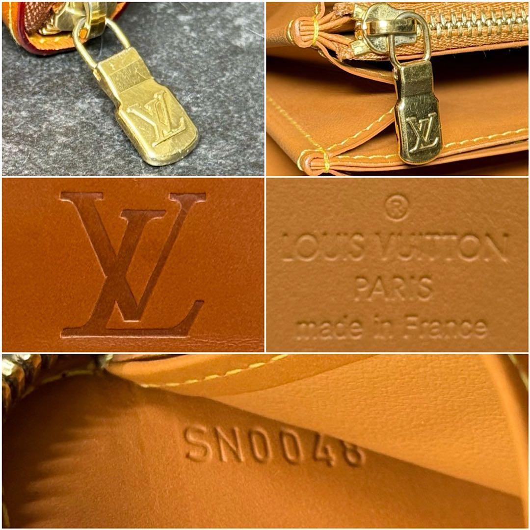 極上品 超激レア ルイヴィトン ノマド キャラメル ジッピーウォレット 長財布