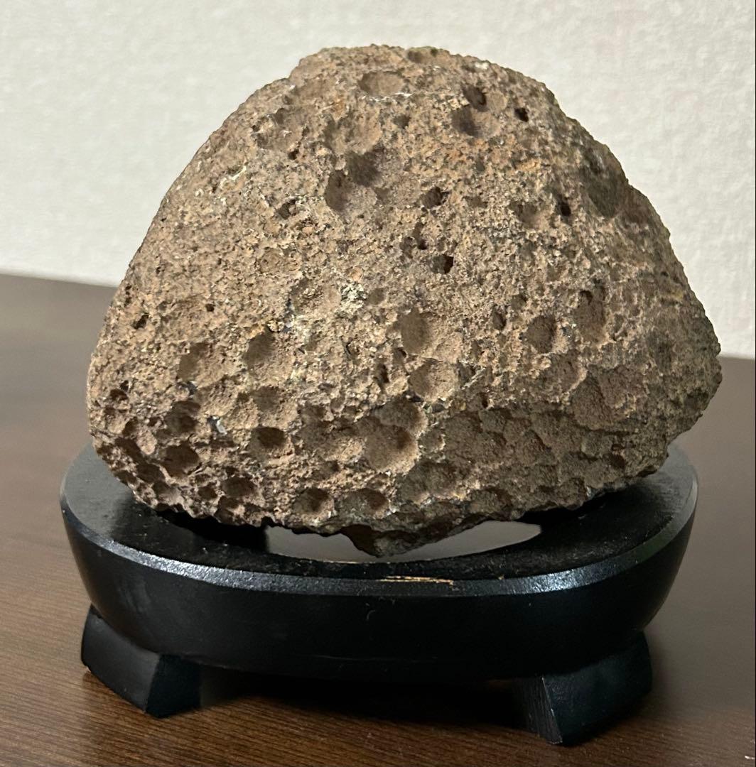 アゲート 瑪瑙 メノウ 原石 グレーブラウン　鑑賞石