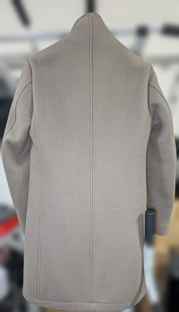 りょー様junhashimotoジュンハシモト カシミヤスタンドカラーコート 2