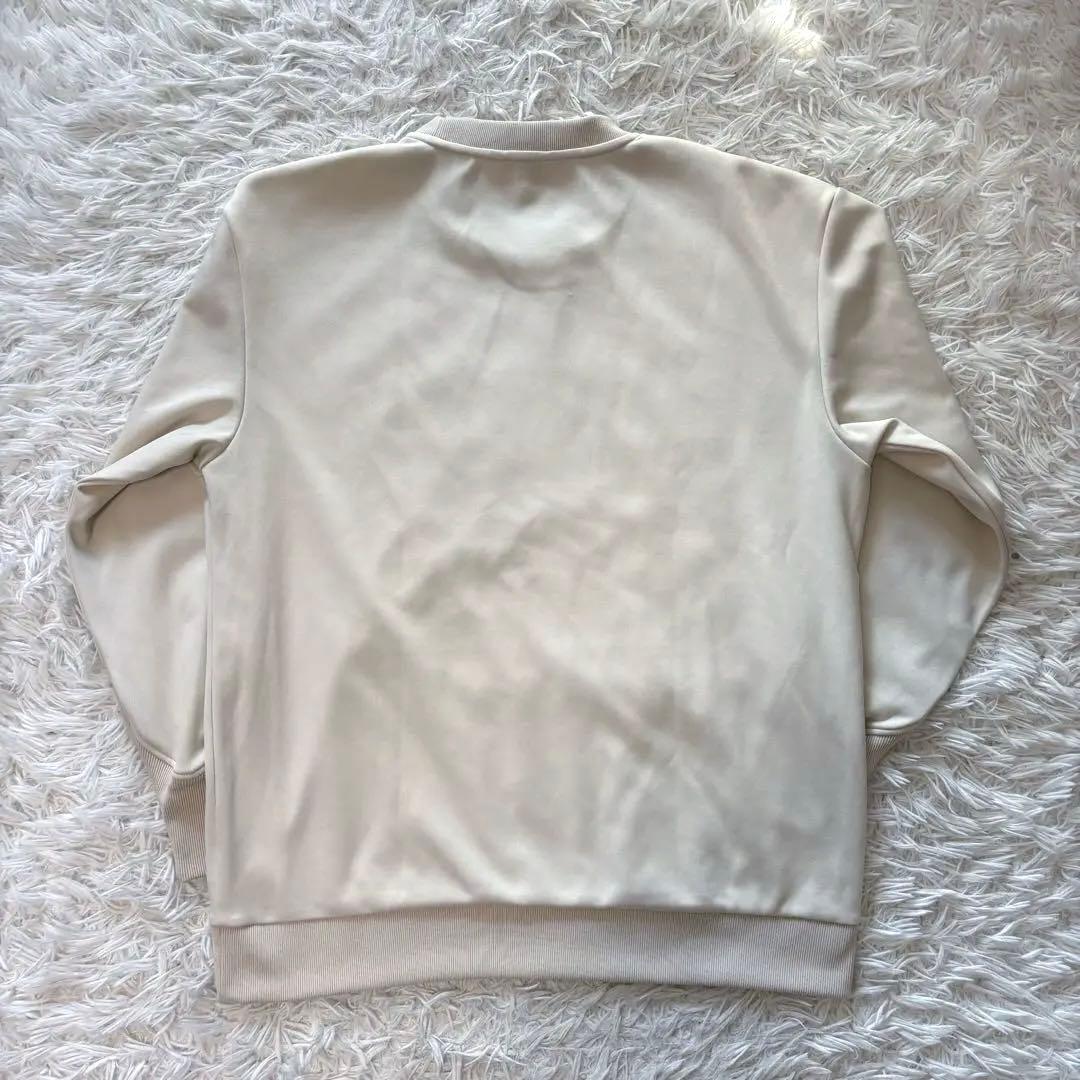 新作 ビームスゴルフ スウェット クルーネック アイボリー ベージュ ストレッチ