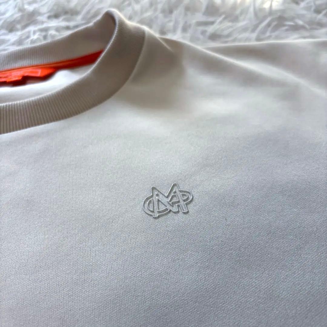 新作 ビームスゴルフ スウェット クルーネック アイボリー ベージュ ストレッチ