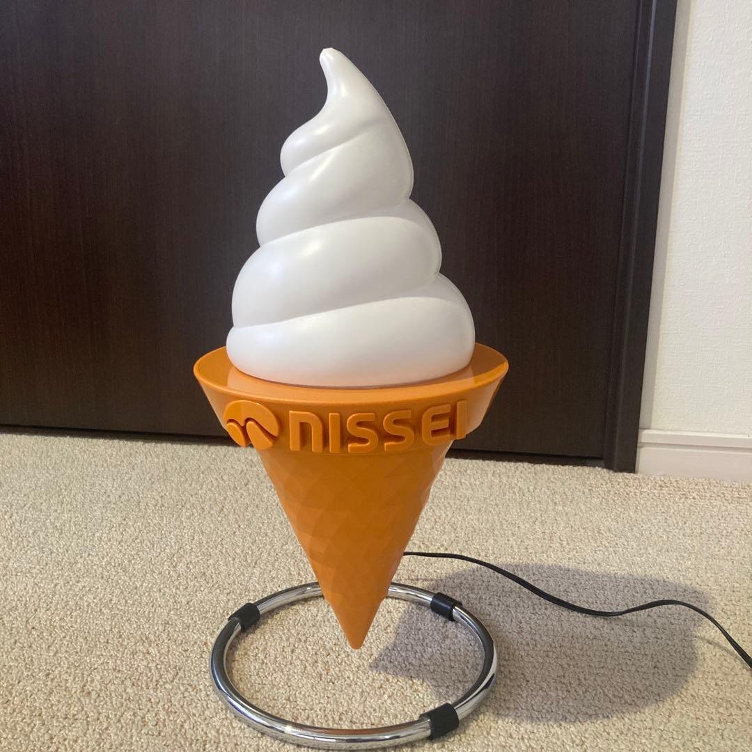 NISSEI ソフトクリーム　電飾　イルミネーション ミニソフト　スタンド